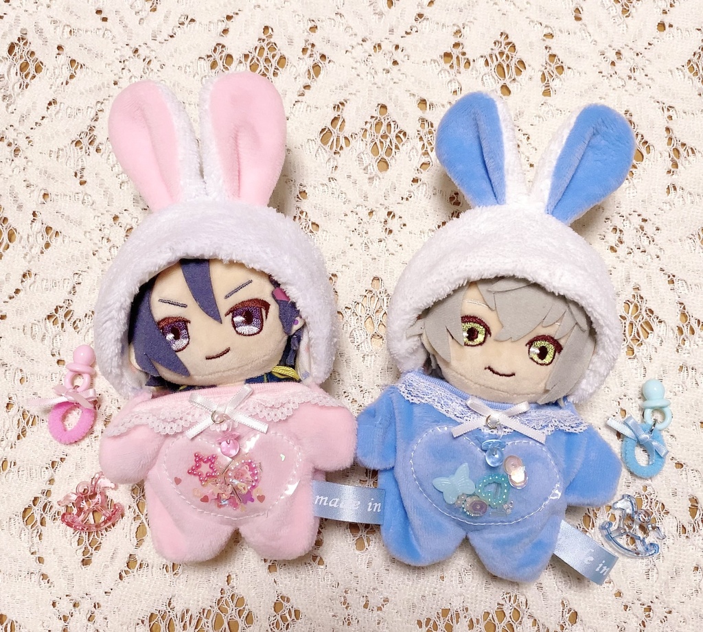 BABY着ぐるみ ♡ハートシェイカー ラビット パステル