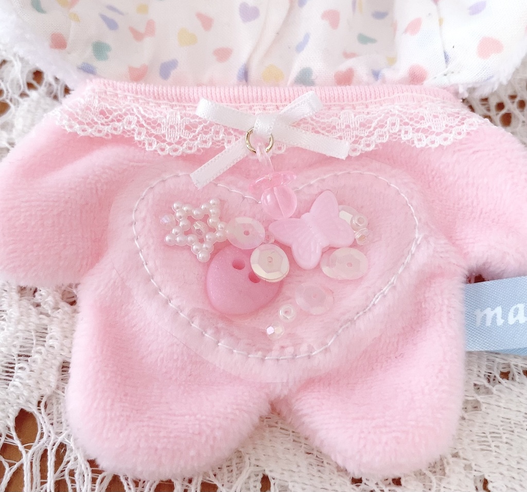 BABY着ぐるみ ♡ハートシェイカー ラビット パステル