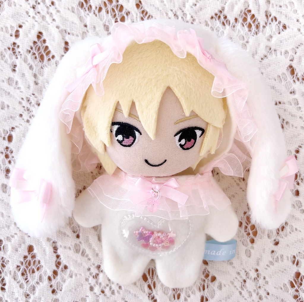 Angel♡BABY ロンパース ハートシェイカー 垂れ耳うさ ミルキー