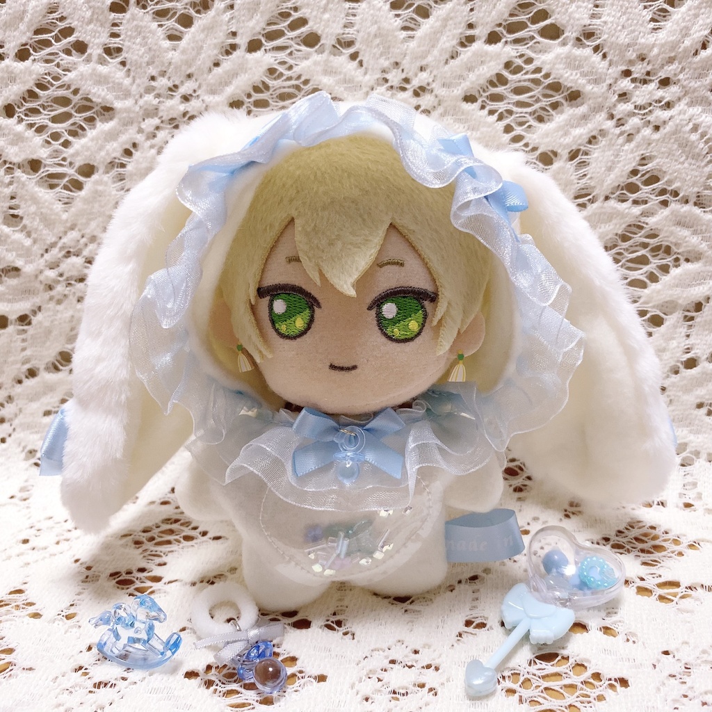 Angel♡BABY ロンパース ハートシェイカー 垂れ耳うさ ミルキー