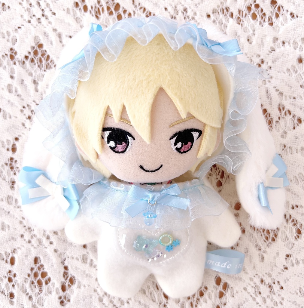 Angel♡BABY ロンパース ハートシェイカー 垂れ耳うさ ミルキー