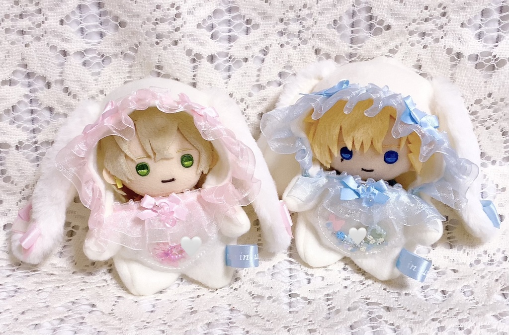 Angel♡BABY ロンパース ハートシェイカー 垂れ耳うさ ミルキー
