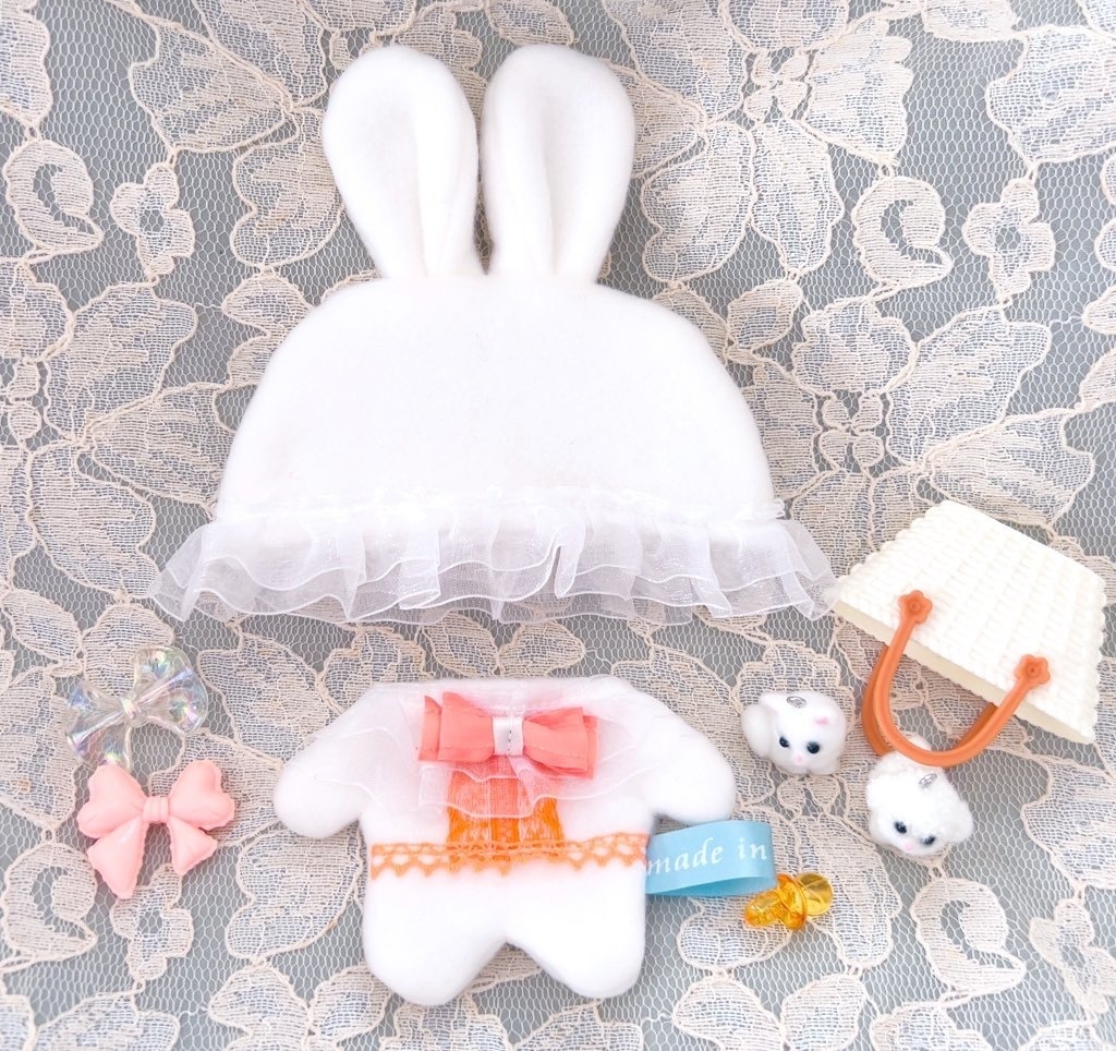 2026 New Collections うさ耳帽子とお洋服のセット