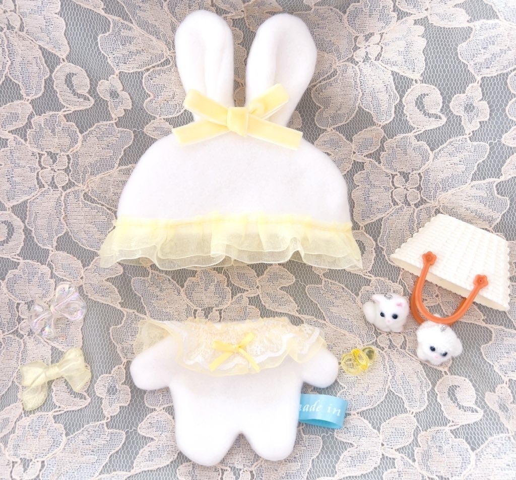2026 New Collections うさ耳帽子とお洋服のセット