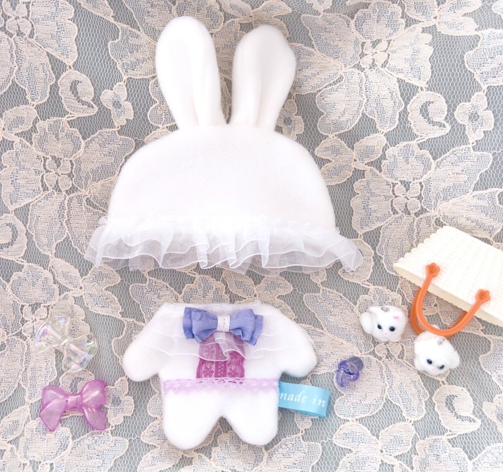 2026 New Collections うさ耳帽子とお洋服のセット