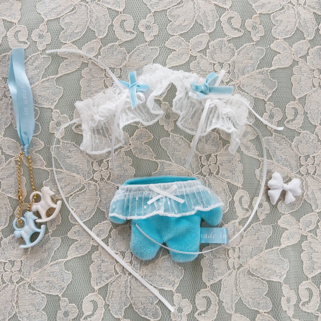 2026 New collections レトロヘッドドレスとお洋服のセット