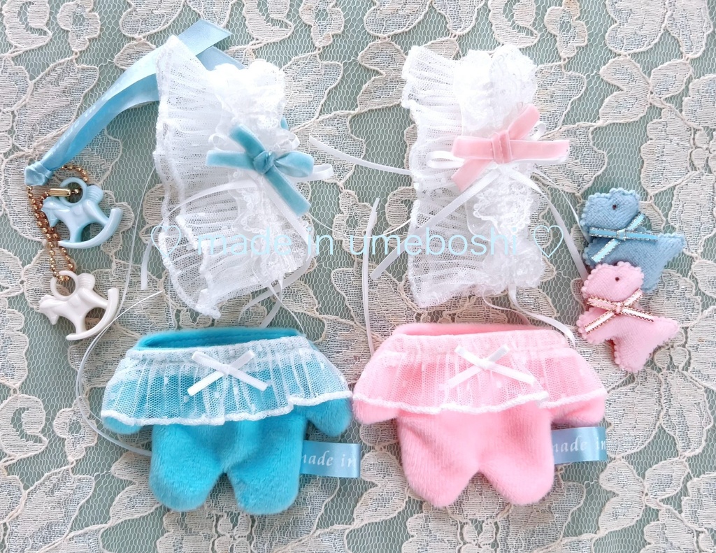 2026 New collections レトロヘッドドレスとお洋服のセット