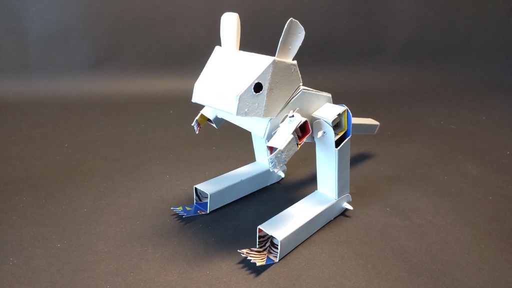 トビネズミロボット紙工作