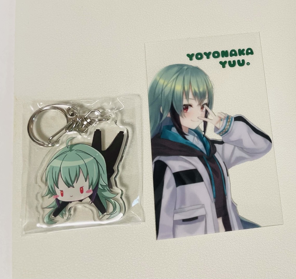 アクキー黒服ver＋クリアカード