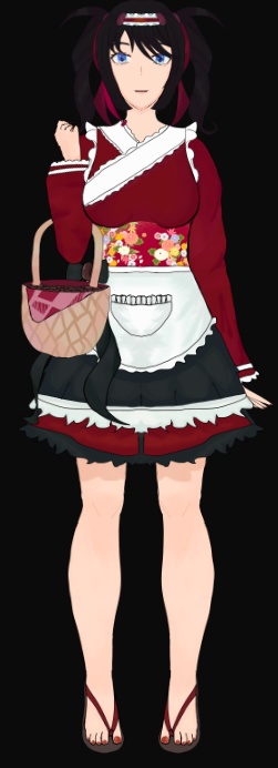 Yokai: Azuki Arai! Free Vtuber model