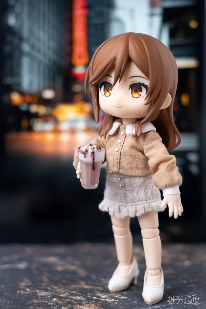 【オビツ11‧1/12ドール】ランタンスリーブブラウス