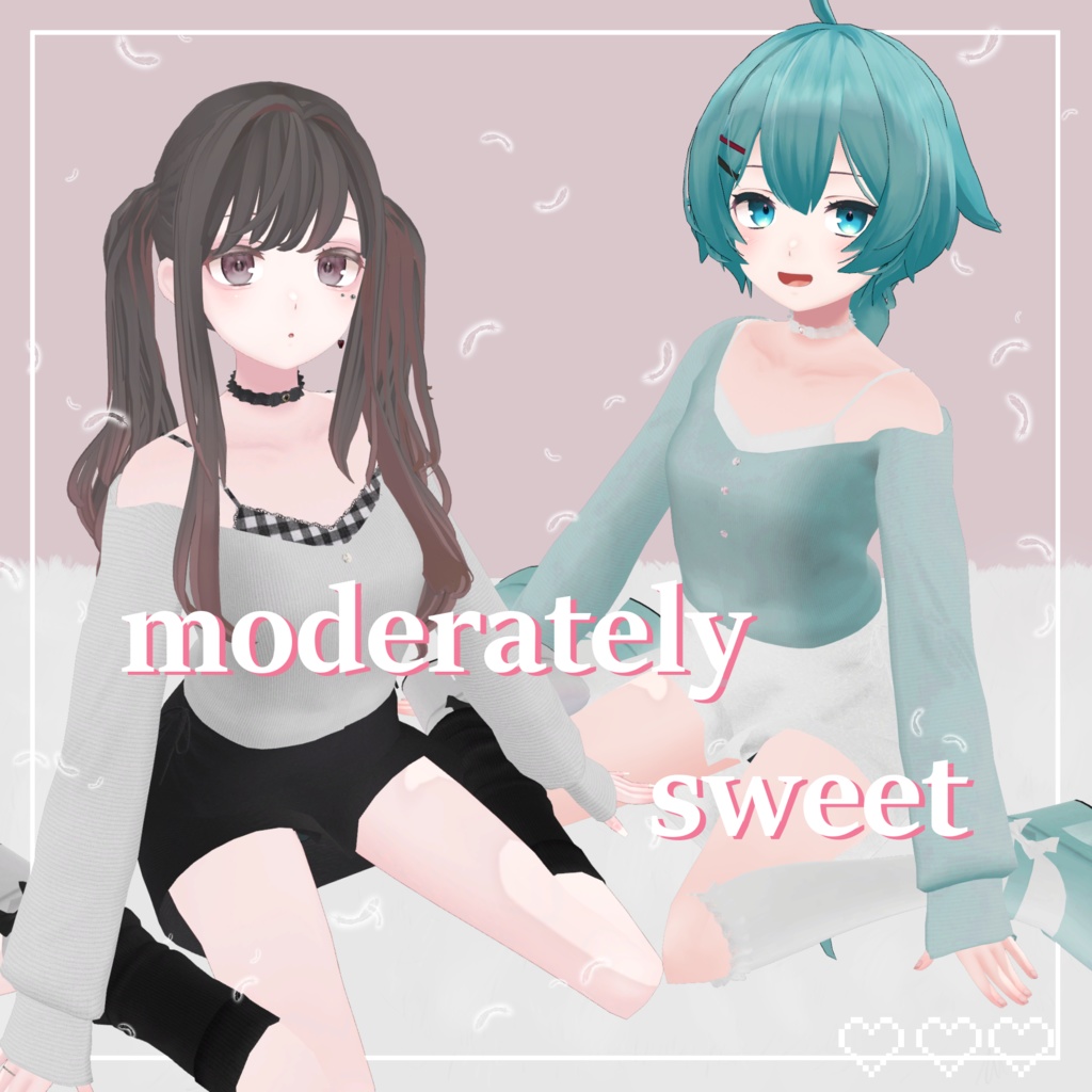 【VRC想定】♡ moderately sweet ♡ for Hakka
