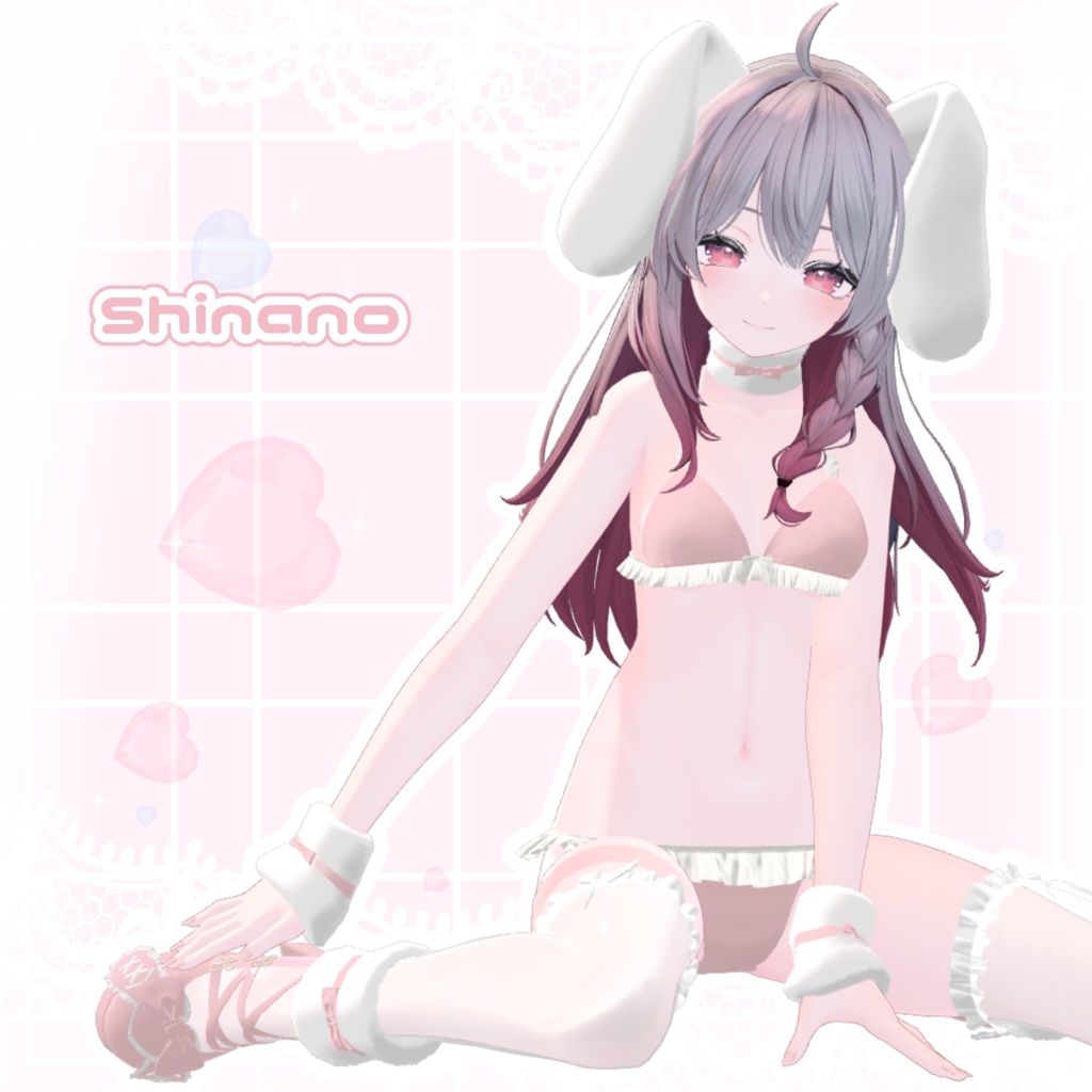 《3アバター対応》Lovely Rabbit 🐇💖