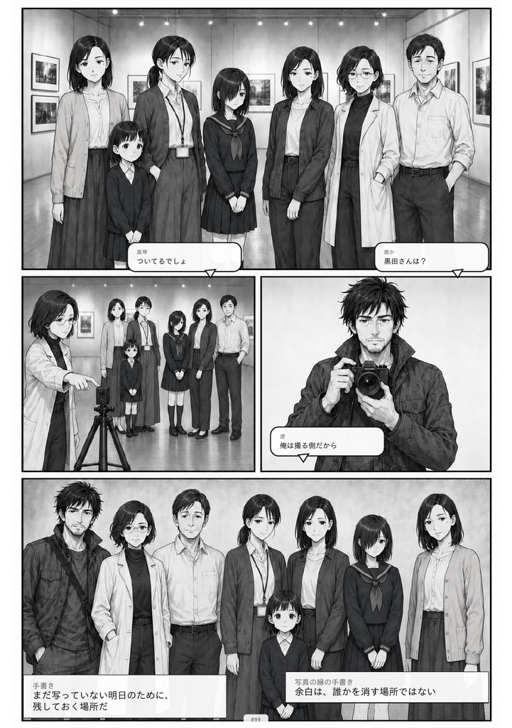 余白写真館――写らなかった五人――
