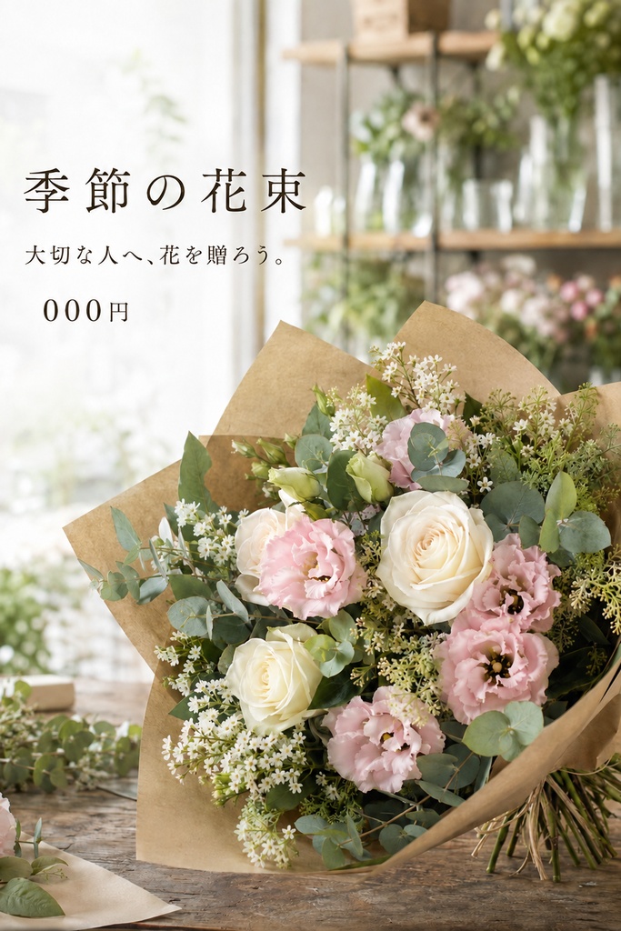 【デザイン制作・お試し価格】販促画像を5案ご提案|店舗POP・SNS画像|生成AI使用