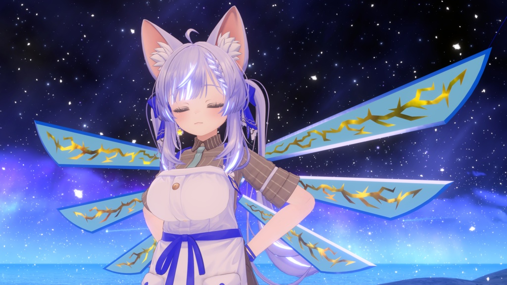 3D小道具『ブレイドフェザー』VRC想定