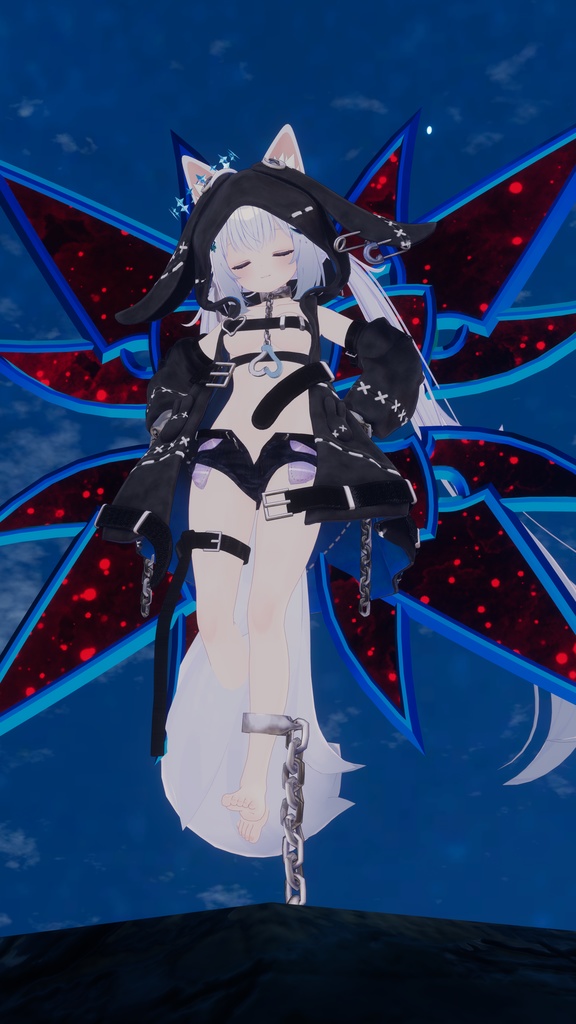 VRChat想定翼モデル『Grim Wing』