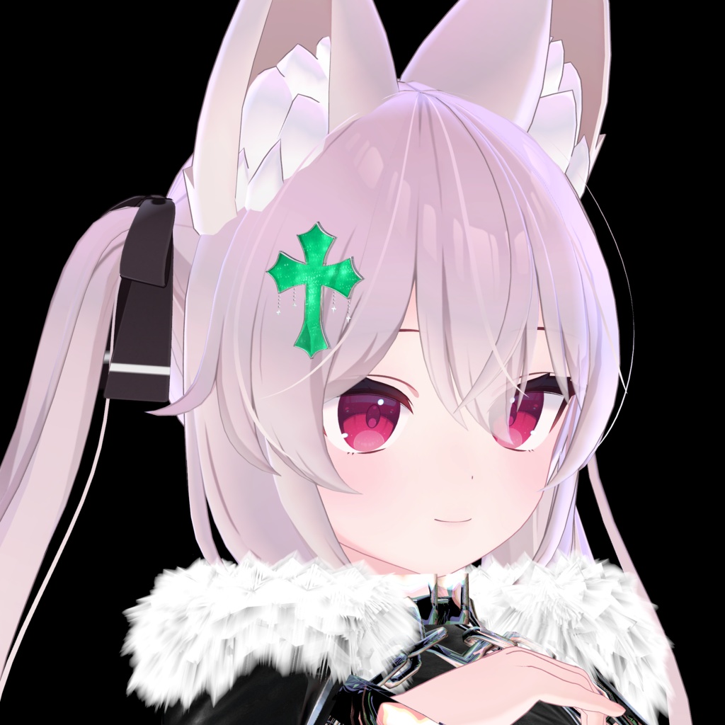 『Dark Exorcism』VRChat想定 髪飾り