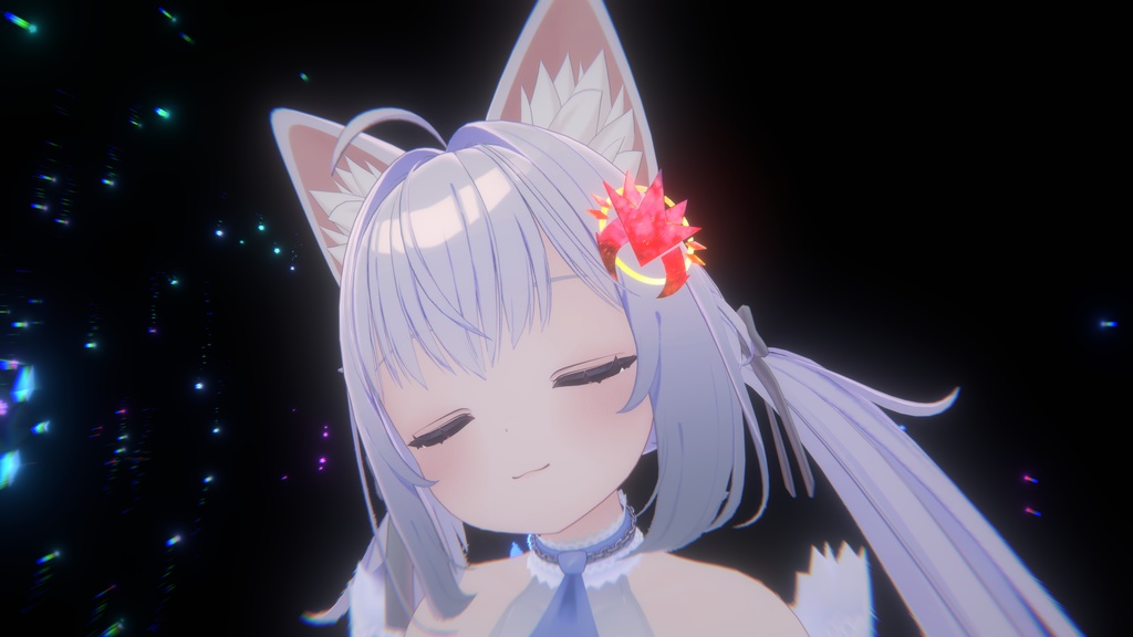 『ヘイローバッジ03』VRChat想定 髪飾り