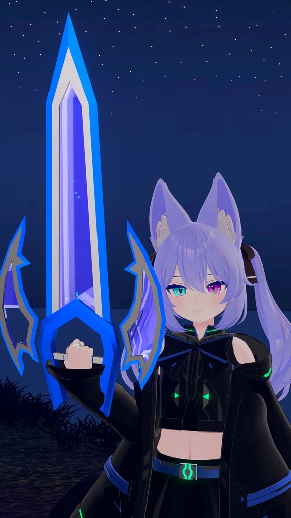 VRC想定武器モデル 『Shadowsteel Sentinel』