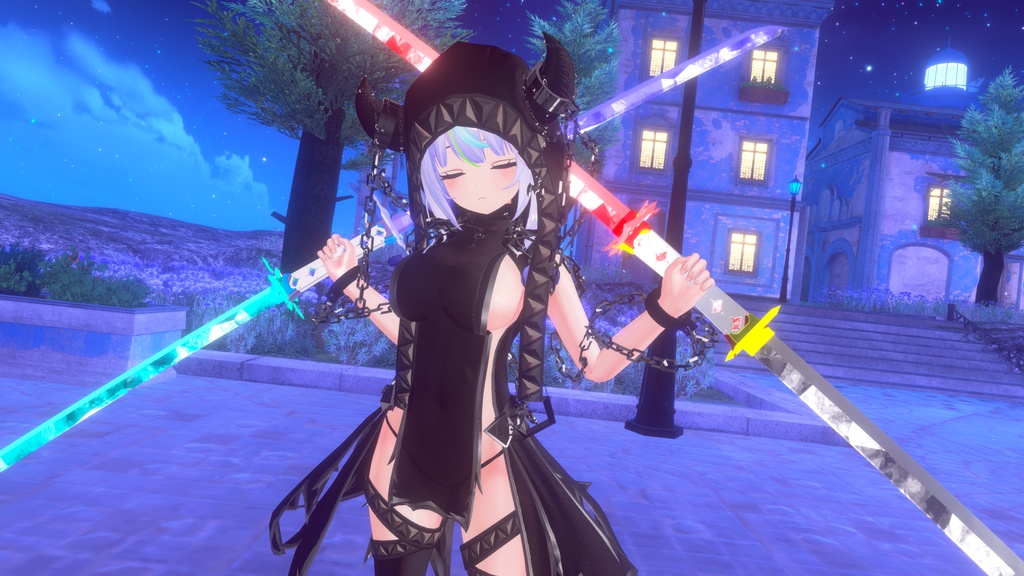 VRC想定武器モデル 『Crystal blade』