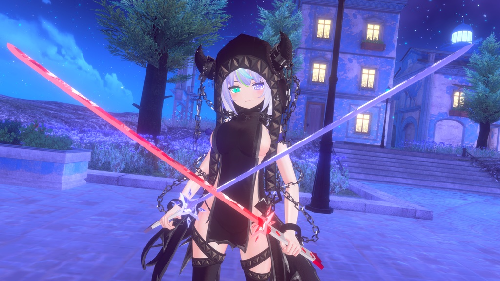 VRC想定武器モデル 『Crystal blade』