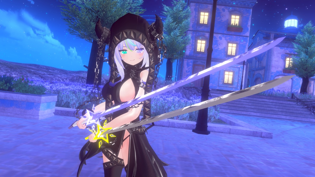 VRC想定武器モデル 『Crystal blade』