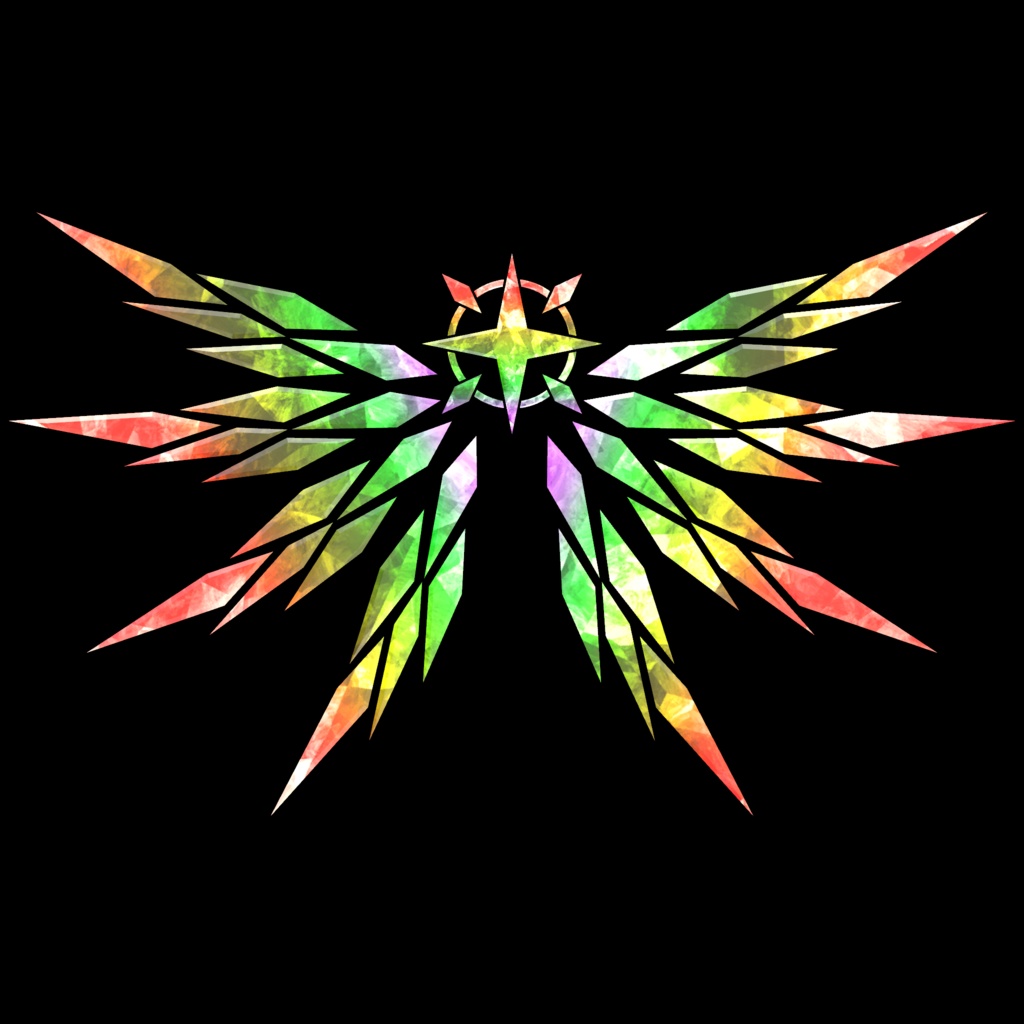 VRC想定モデル『Crystal Wing』