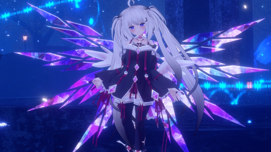 VRC想定モデル『Crystal Wing』