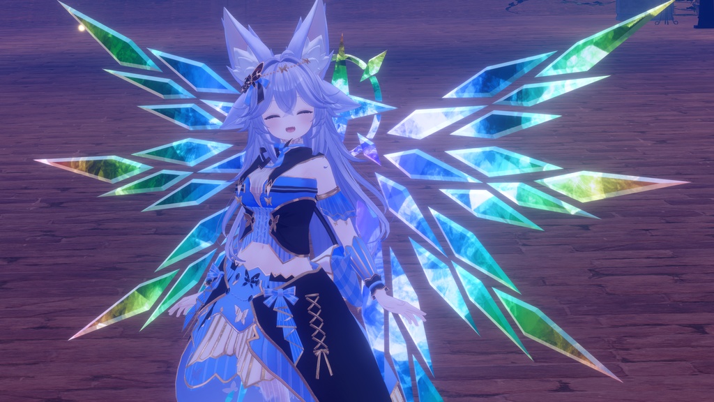 VRC想定モデル『Crystal Wing』