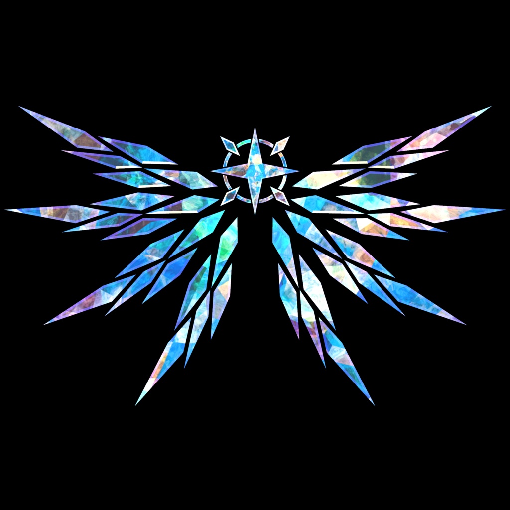 VRC想定モデル『Crystal Wing』