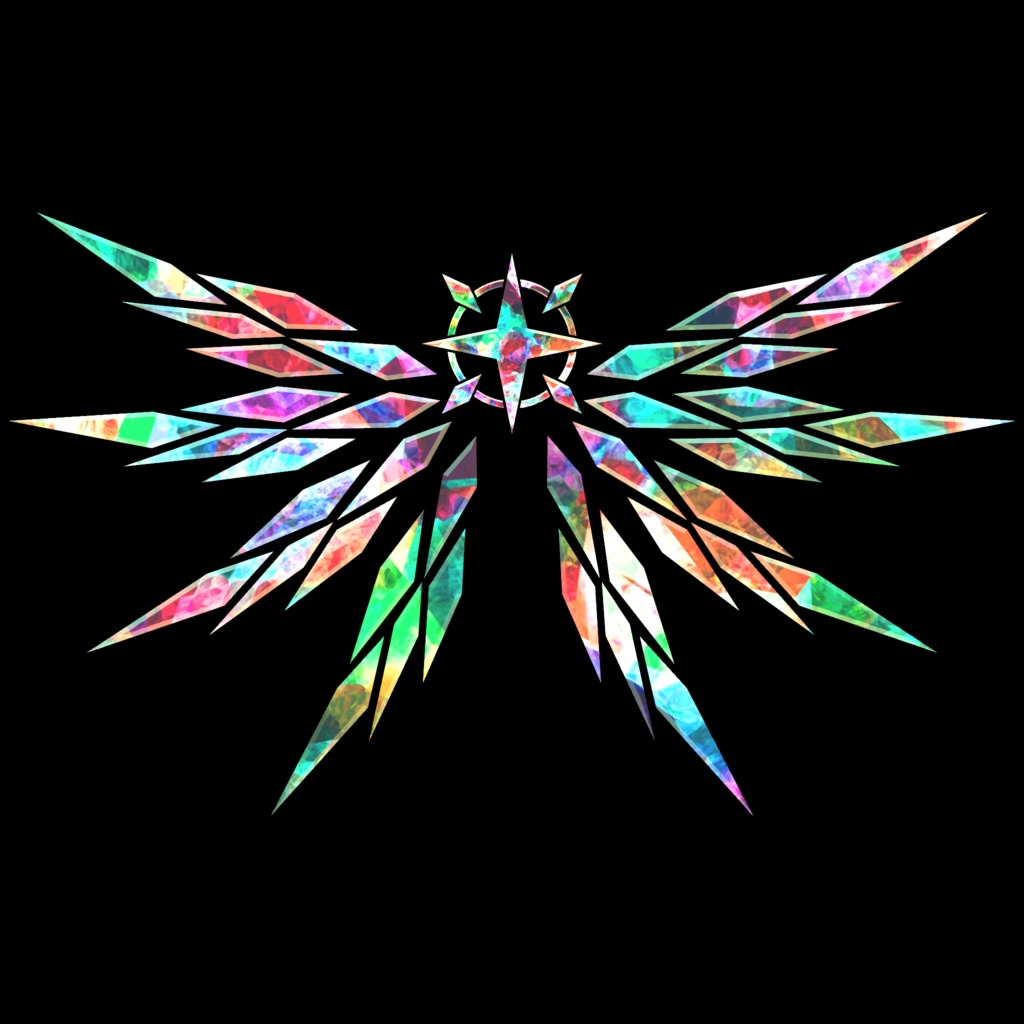 VRC想定モデル『Crystal Wing』