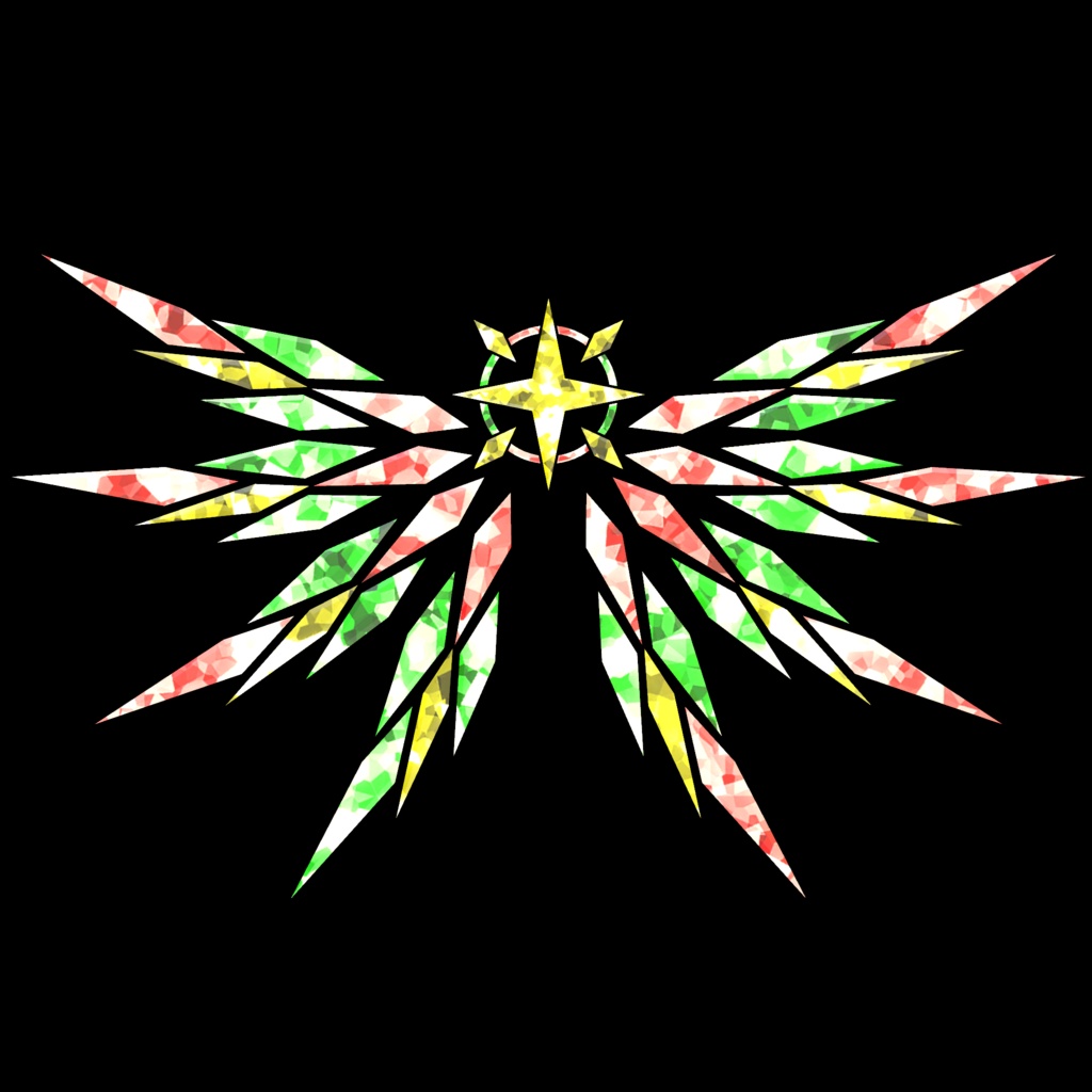 VRC想定モデル『Crystal Wing』