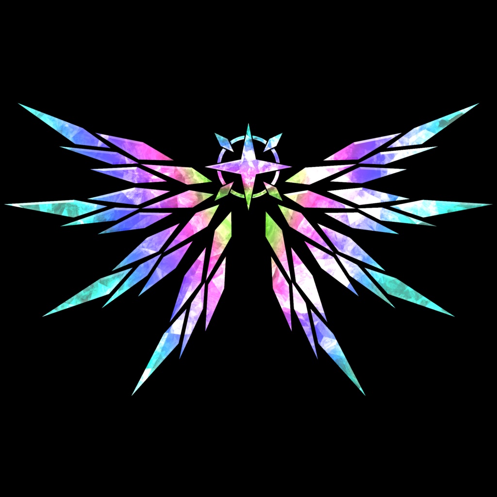 VRC想定モデル『Crystal Wing』