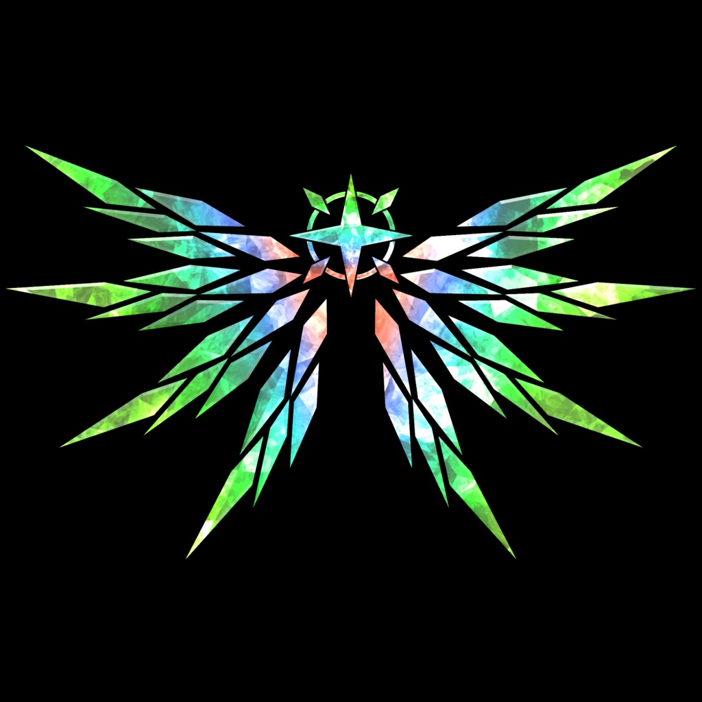 VRC想定モデル『Crystal Wing』