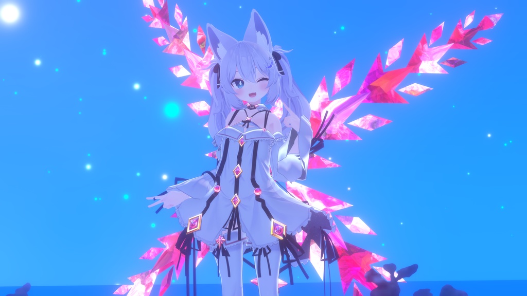 VRC想定モデル『Gemlight Wing』