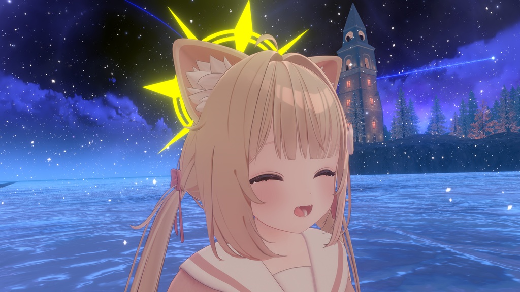 VRC想定モデル『simple halo』