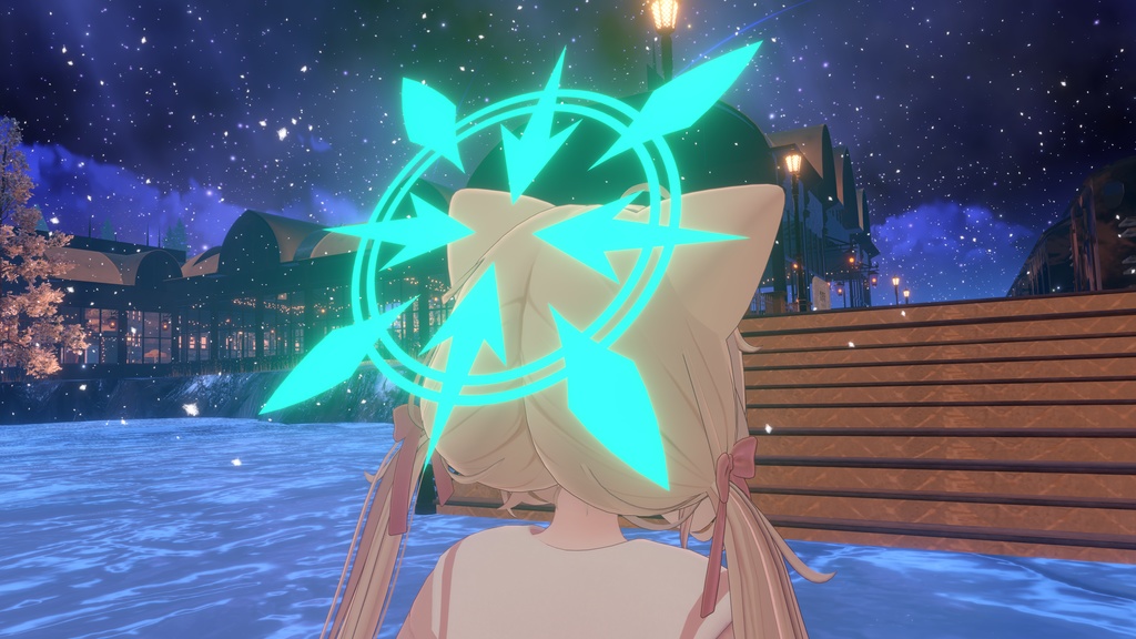 VRC想定モデル『simple halo』