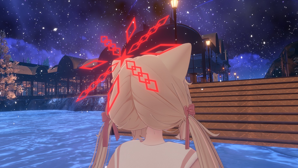 VRC想定モデル『simple halo』