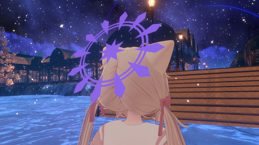 VRC想定モデル『simple halo』