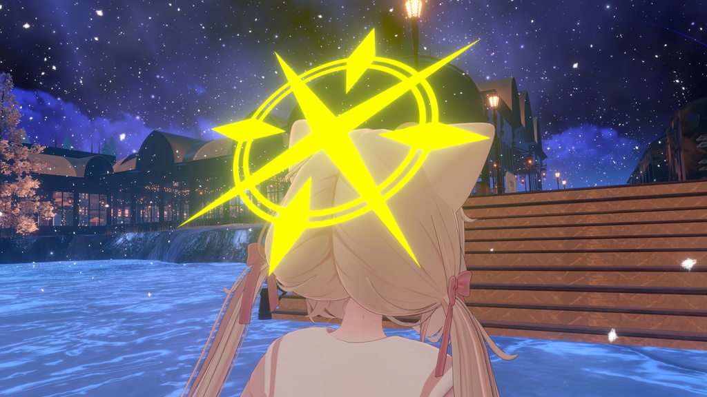 VRC想定モデル『simple halo』