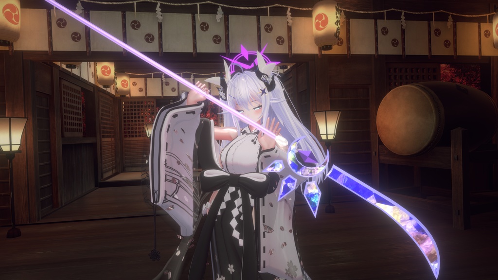 VRC想定モデル『Crystal Crescent』