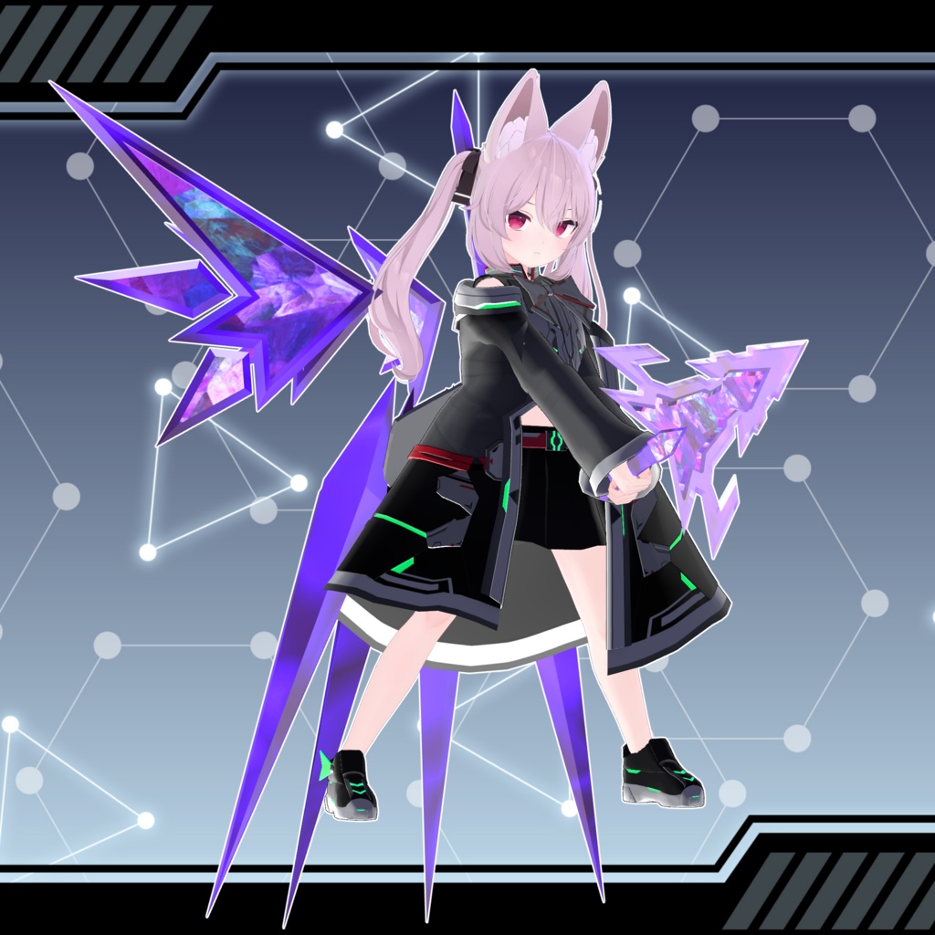 セール中!VRC想定モデル『Skystrike Wing&Stormfang』