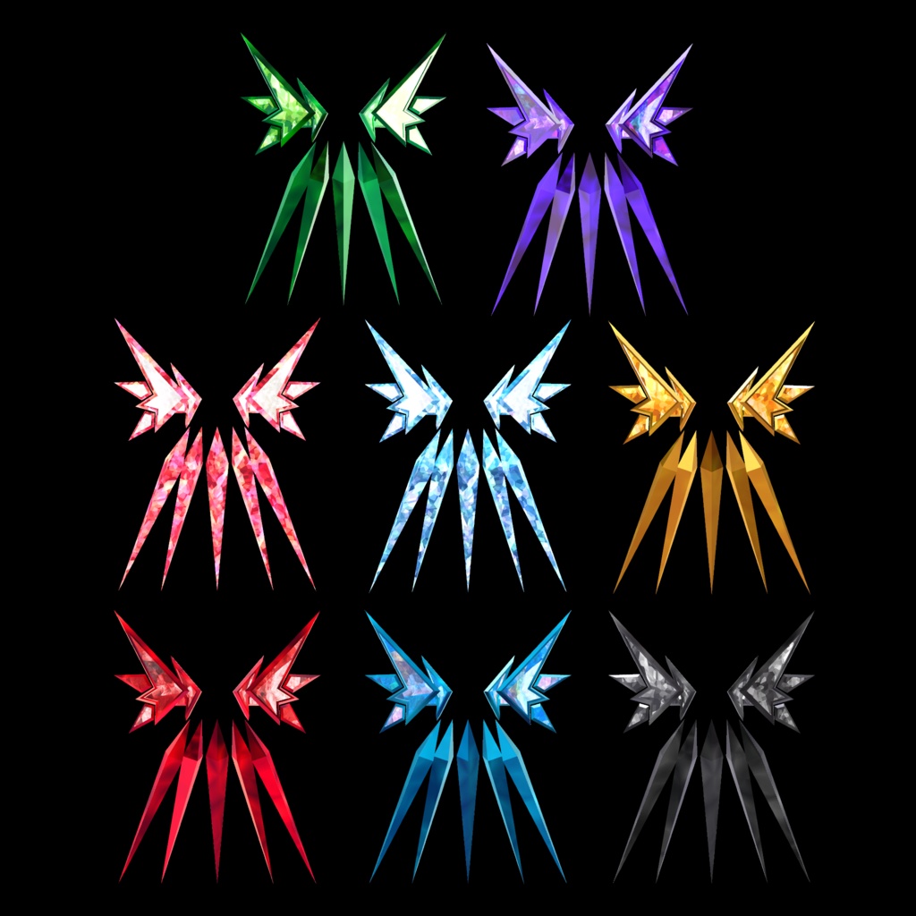 セール中!VRC想定モデル『Skystrike Wing&Stormfang』