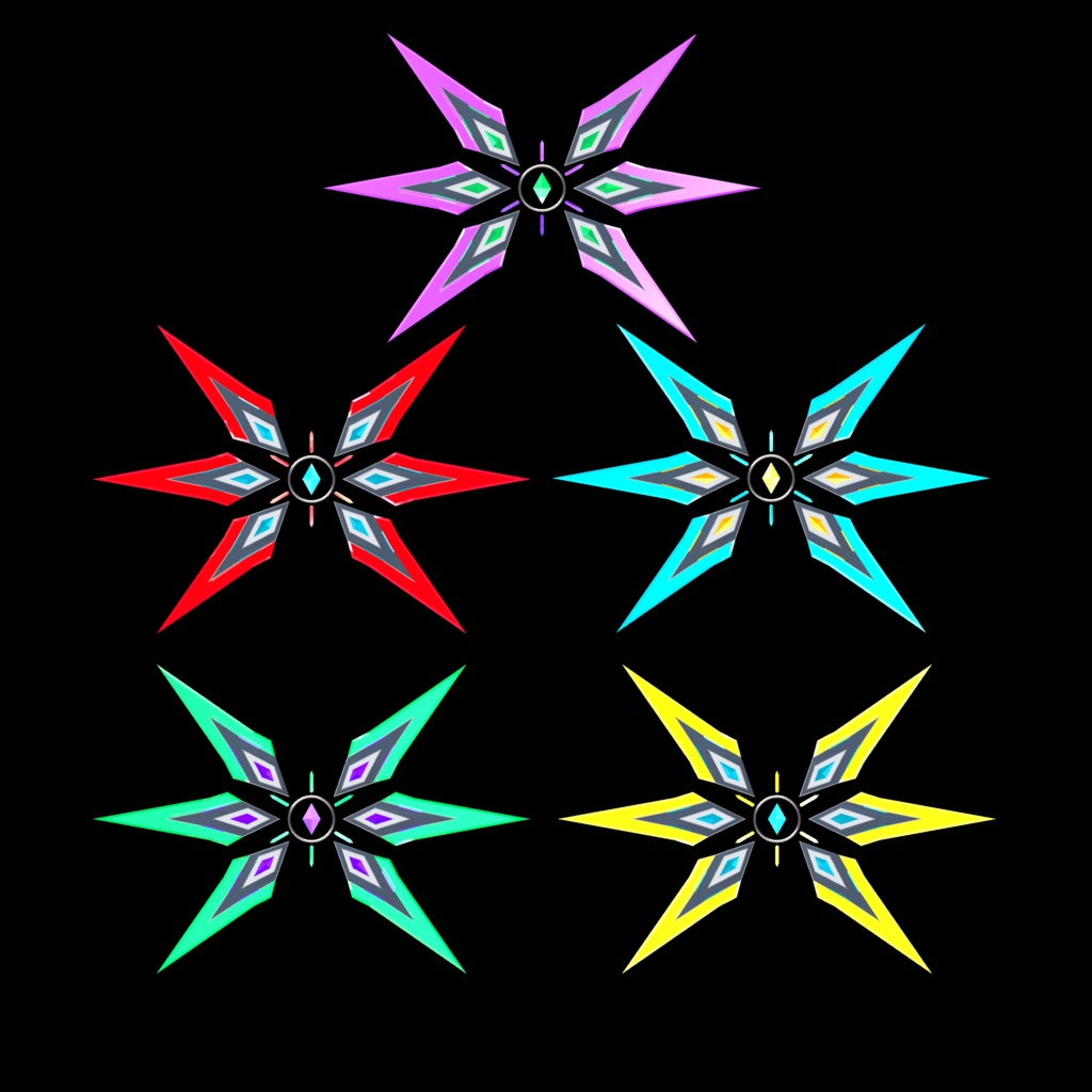 VRC想定モデル『Aetherforge Wing』