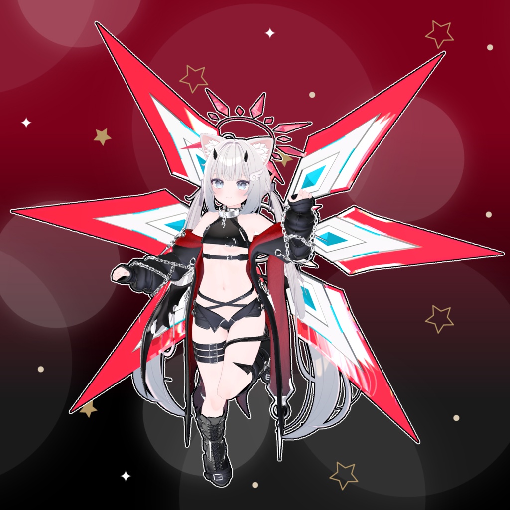 VRC想定モデル『Aetherforge Wing』