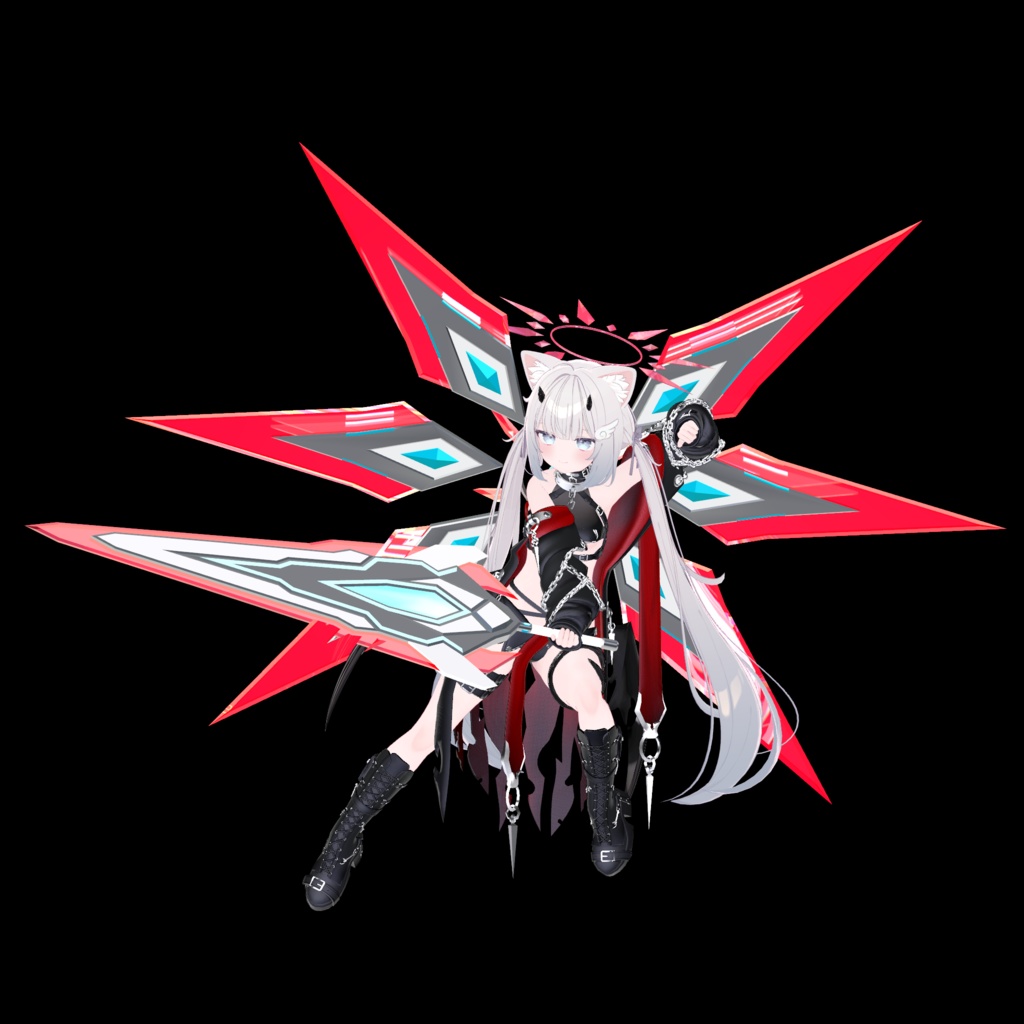 VRC想定モデル『Aetherforge Wing』