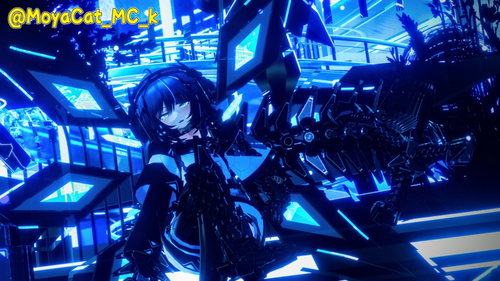 VRC想定モデル『Aetherforge Wing』