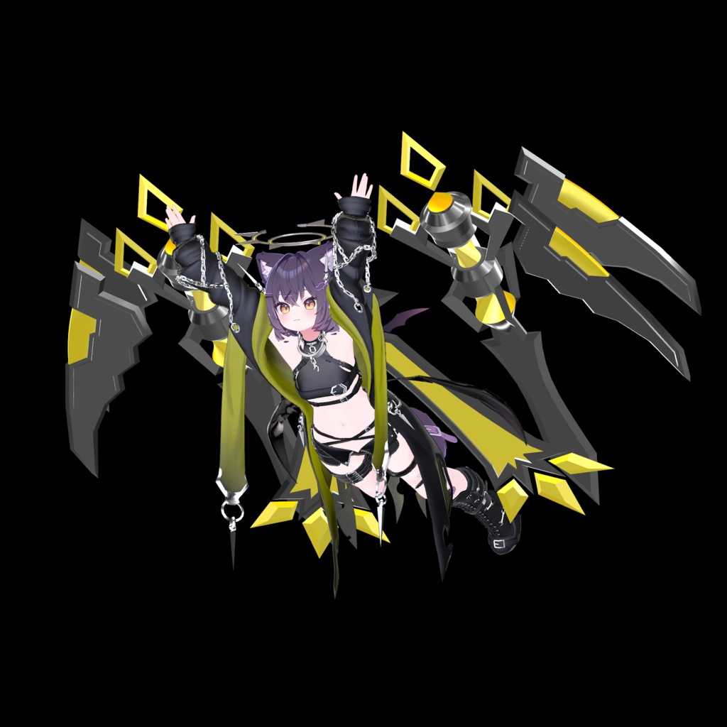 セール中!VRC想定モデル『Razorcore Wing』