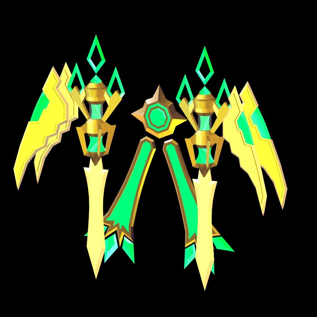 セール中!VRC想定モデル『Razorcore Wing』